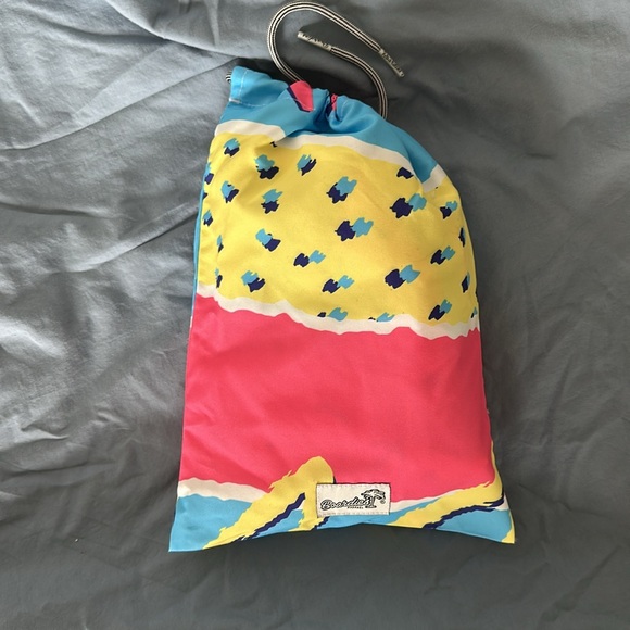 Boardies fresh shortie swim trunks with storage bag in Fresh Prince print - Picture 7 of 8